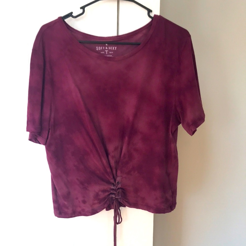 Cropped womens tshirt